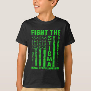 Camiseta El Estigma Conciencia sobre Salud Mental Depresión
