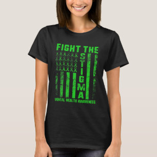 Camiseta El Estigma Conciencia sobre Salud Mental Depresión