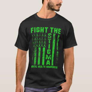 Camiseta El Estigma Conciencia sobre Salud Mental Depresión