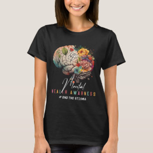 Camiseta El estigma, los problemas de salud mental y la con