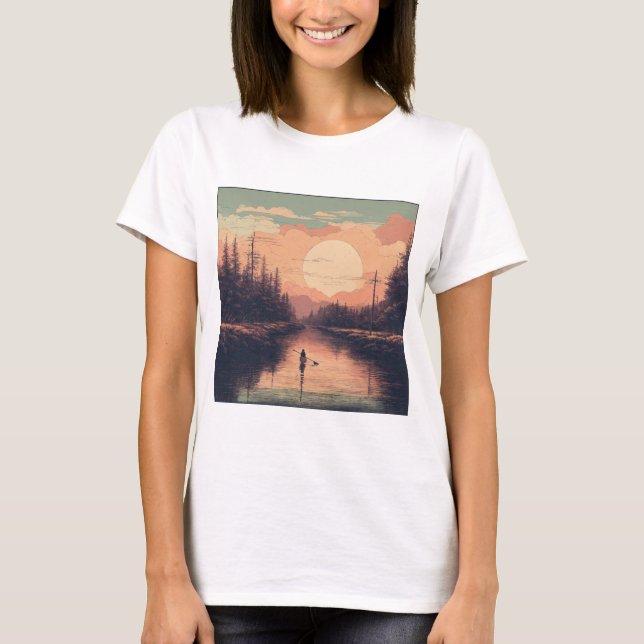 Camiseta El estilo clásico se encuentra con el uso moderno (Anverso)