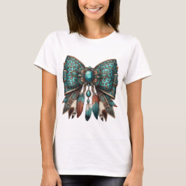 Camiseta el estilo de arco occidental