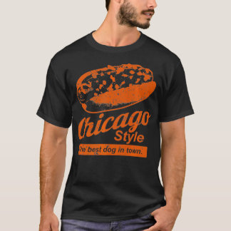 Camiseta El estilo de Chicago: El mejor perro en la ciudad