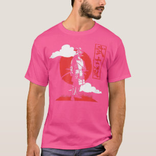 Camiseta El estilo de los guerreros japoneses samurai Minim