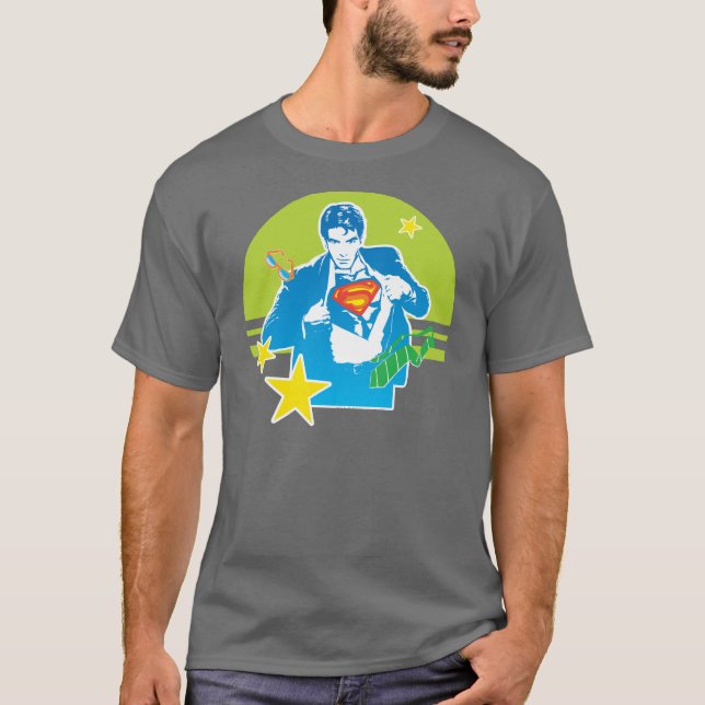 Camiseta El estilo de Superman 80 (Anverso)