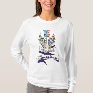 Camiseta El estilo escocés estadounidense marca las camise