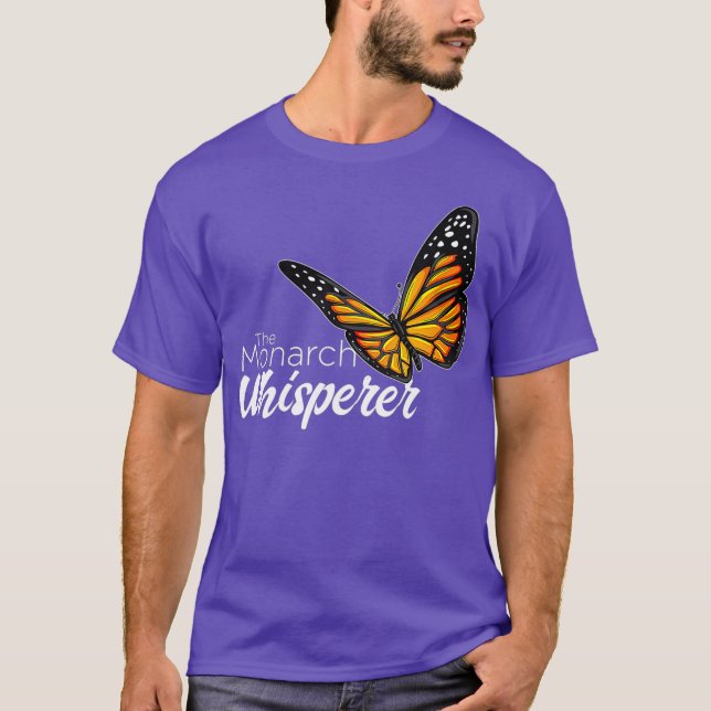 Camiseta El estuche de mariposa monarca para Whisperer (Anverso)