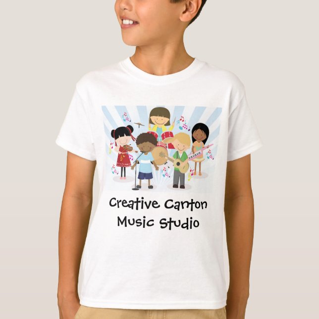 Camiseta El estudio de música Creative Canton Kids Tee (Anverso)