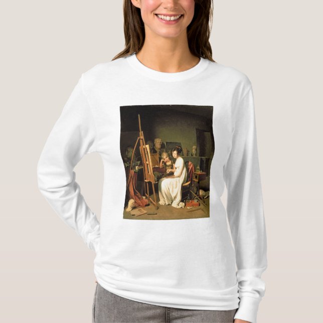 Camiseta El estudio del artista (Anverso)