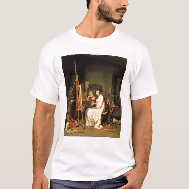 Camiseta El estudio del artista (Anverso)