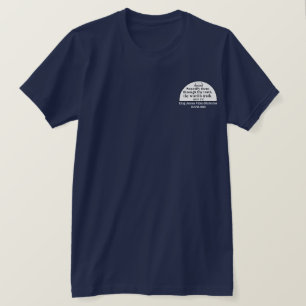 Camiseta El Evangelio de los Ministerios John KJV oscuro