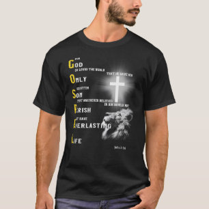 Camiseta El Evangelio Por Dios, Amamos Al Mundo