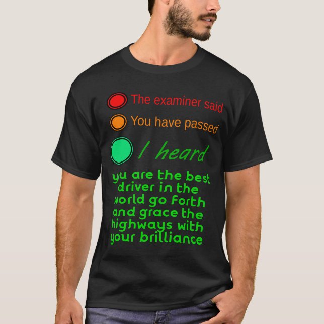 Camiseta El examinador dijo: (Anverso)