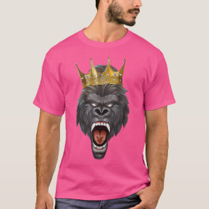 Camiseta El éxito de la bestia de motivación del Rey Gorila