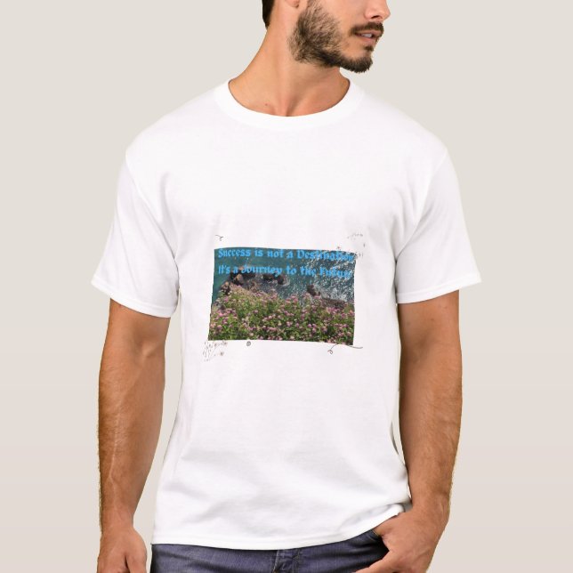 Camiseta El éxito no es el destino (Anverso)