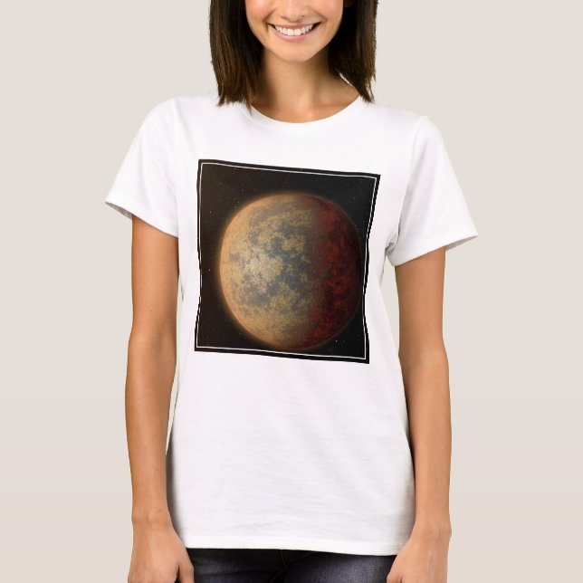 Camiseta El Exoplaneta Rocky Caliente Hd 219134 B. (Anverso)