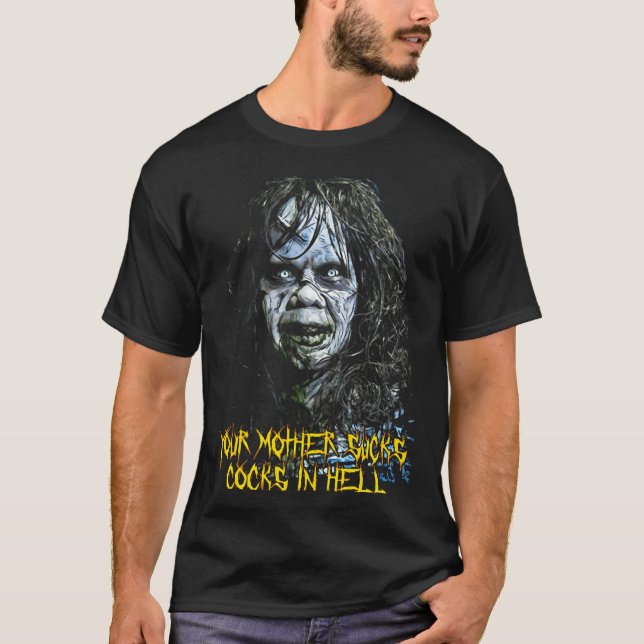 Camiseta El exorcista Regan Macneildesign (Anverso)