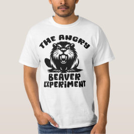 Camiseta El experimento del castor enojado es gracioso