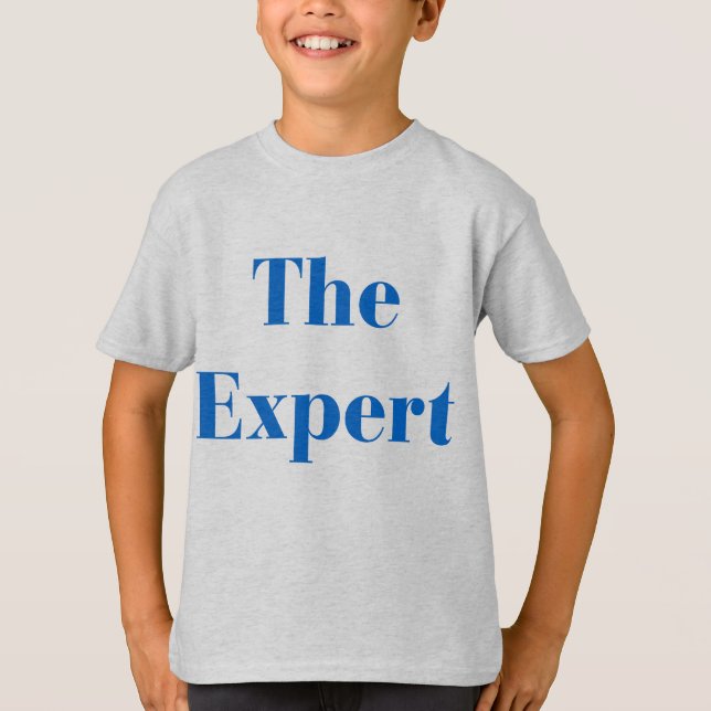 Camiseta 'El experto' - Trump (Anverso)