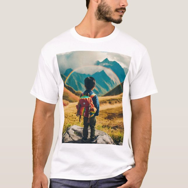 Camiseta El Explorador del arco iris (Anverso)