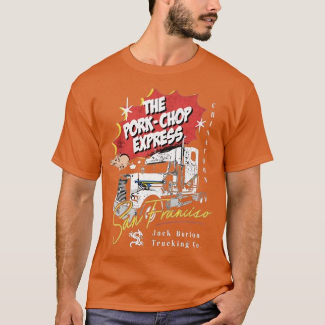 Camiseta El Expreso de Chuleta de Cerdo (Anverso)