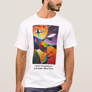 Camiseta El extracto rasga Runneth encima por Christopher -