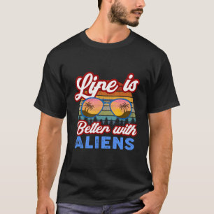 Camiseta El extranjero ama 'La vida es mejor con los extran