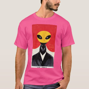 Camiseta El Extranjero Con Cabeza Amarilla De Cuello Largo.