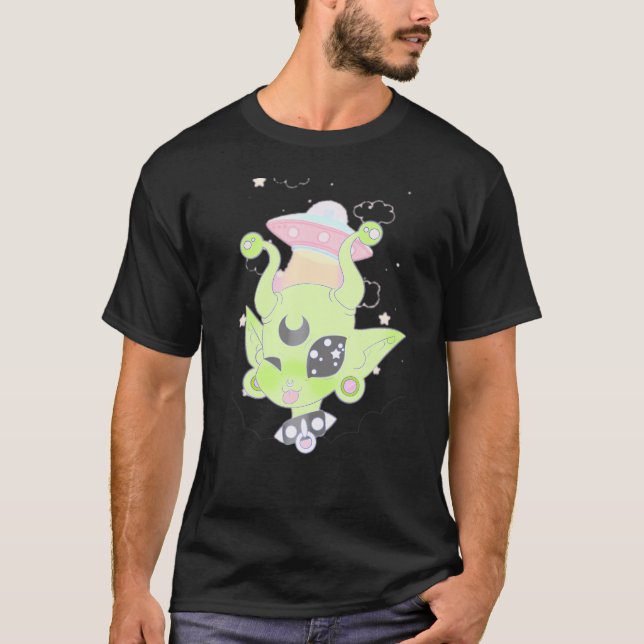 Camiseta El Extranjero Cute Donghua Y Anime Inspiraron Cha  (Anverso)