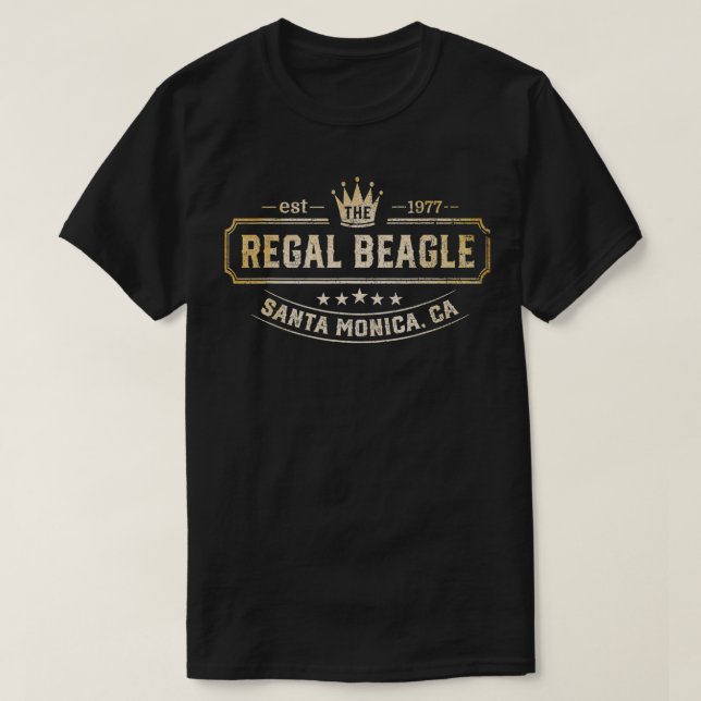 Camiseta El extraño beagle de Regal Beagle  (Diseño del anverso)