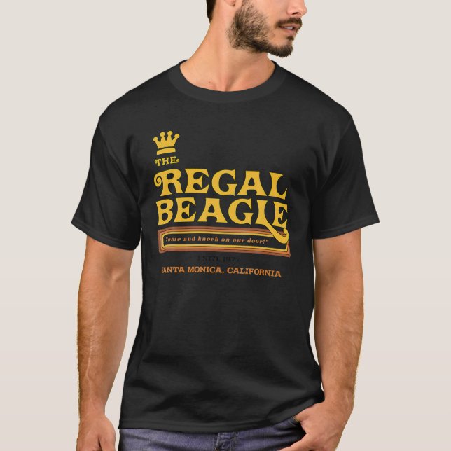 Camiseta El extraño beagle de Regal Beagle (Anverso)