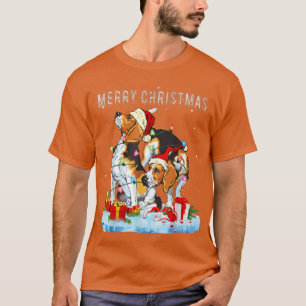 Camiseta El extraño Beagle ilumina a un dulce amante del pe