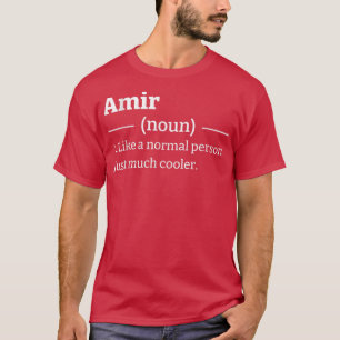 Camiseta El extraño emir sarcástico