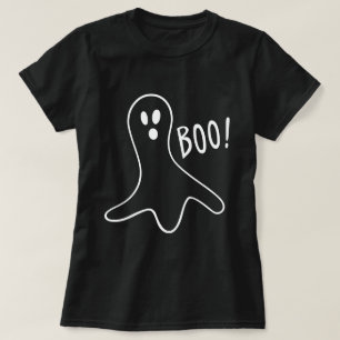 Camiseta El extraño fantasma de la fiesta de Halloween bla