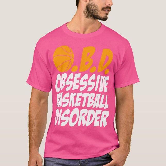 Camiseta El extraño trastorno obsesivo del baloncesto (Anverso)
