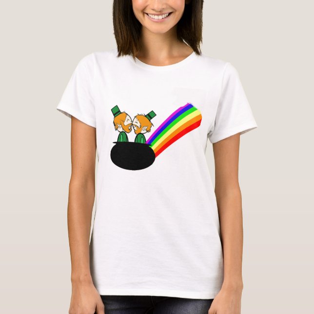 Camiseta El extremo del arco iris (Anverso)