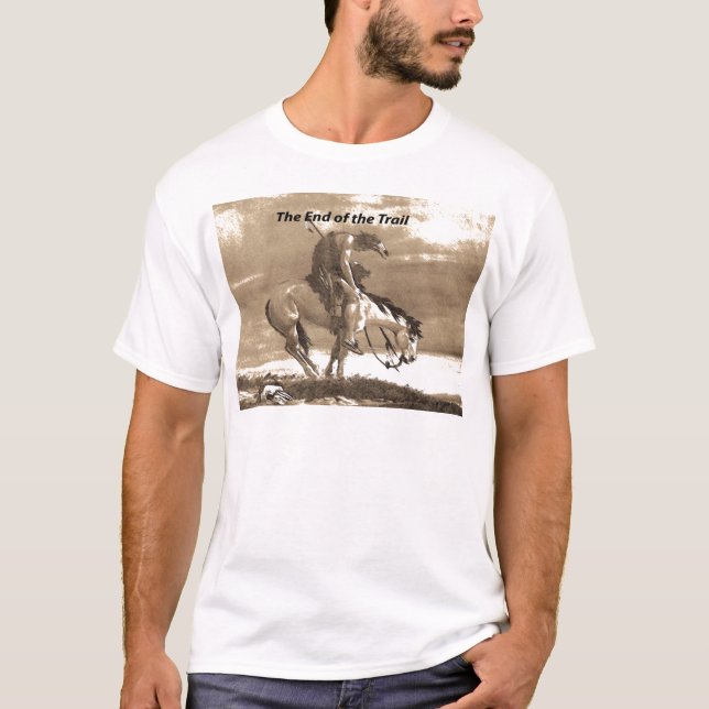 Camiseta El extremo del rastro (Anverso)