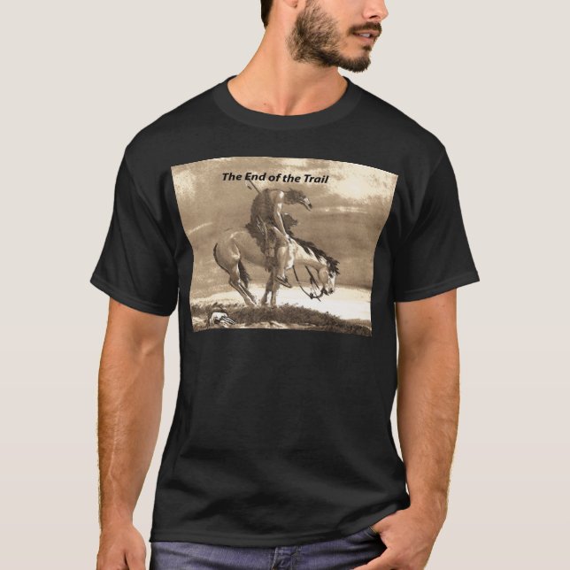 Camiseta El extremo del rastro (Anverso)