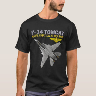 Camiseta El F 14 Tomcat en acción La aviación naval en su p