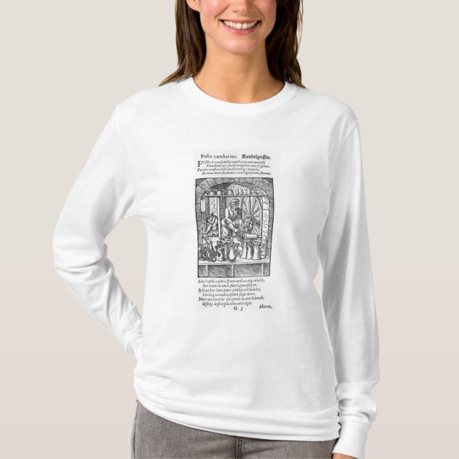 Camiseta El fabricante de la jarra de cerveza (Anverso)