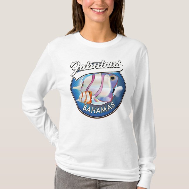 Camiseta El fabuloso logo de las Bahamas (Anverso)