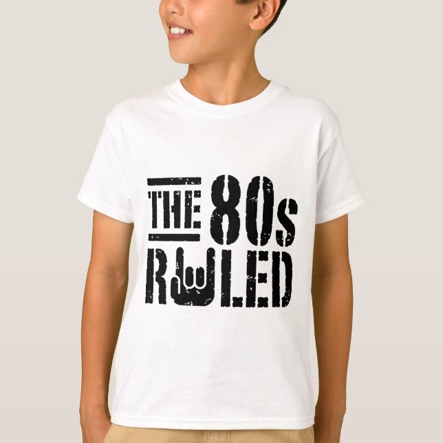 Camiseta El fallo de los años 80 (Anverso)