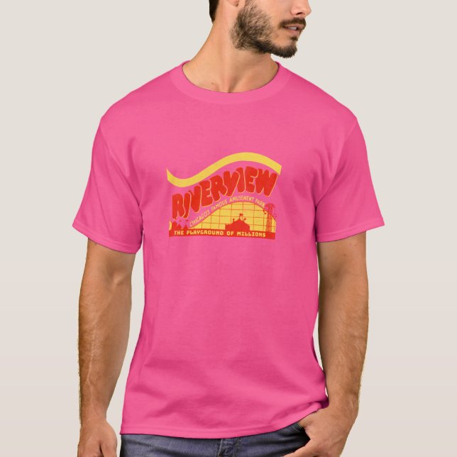 Camiseta El famoso parque de diversiones Retro 50 de Riverv (Anverso)