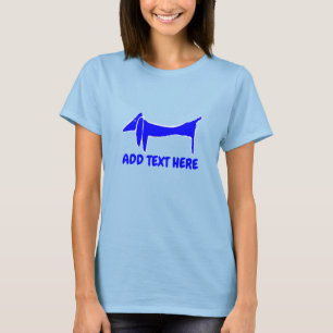 Camiseta El famoso perro azul, Dachshund