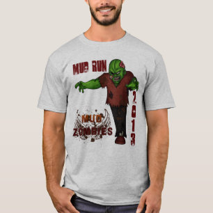 Camiseta El fango funciona con a 2013 zombis del fango del