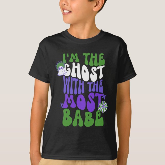 Camiseta El Fantasma Con La Apelación Más Babes (Anverso)
