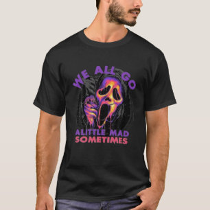 Camiseta El fantasma de gritos Alitter Mad Somethiers Horro