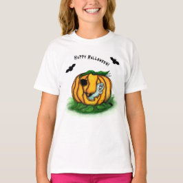 Camiseta El fantasma de Halloween , Bat , Ghost y Spider