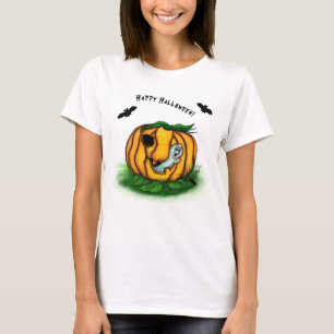 Camiseta El fantasma de Halloween , Bat , Ghost y Spider