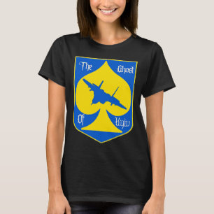 Camiseta El Fantasma de Kiev Kiev Ucrania Piloto de Caza As